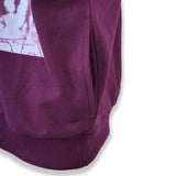 The Hustling New York Crewneck Sweater Streetwear - Mauve Wine