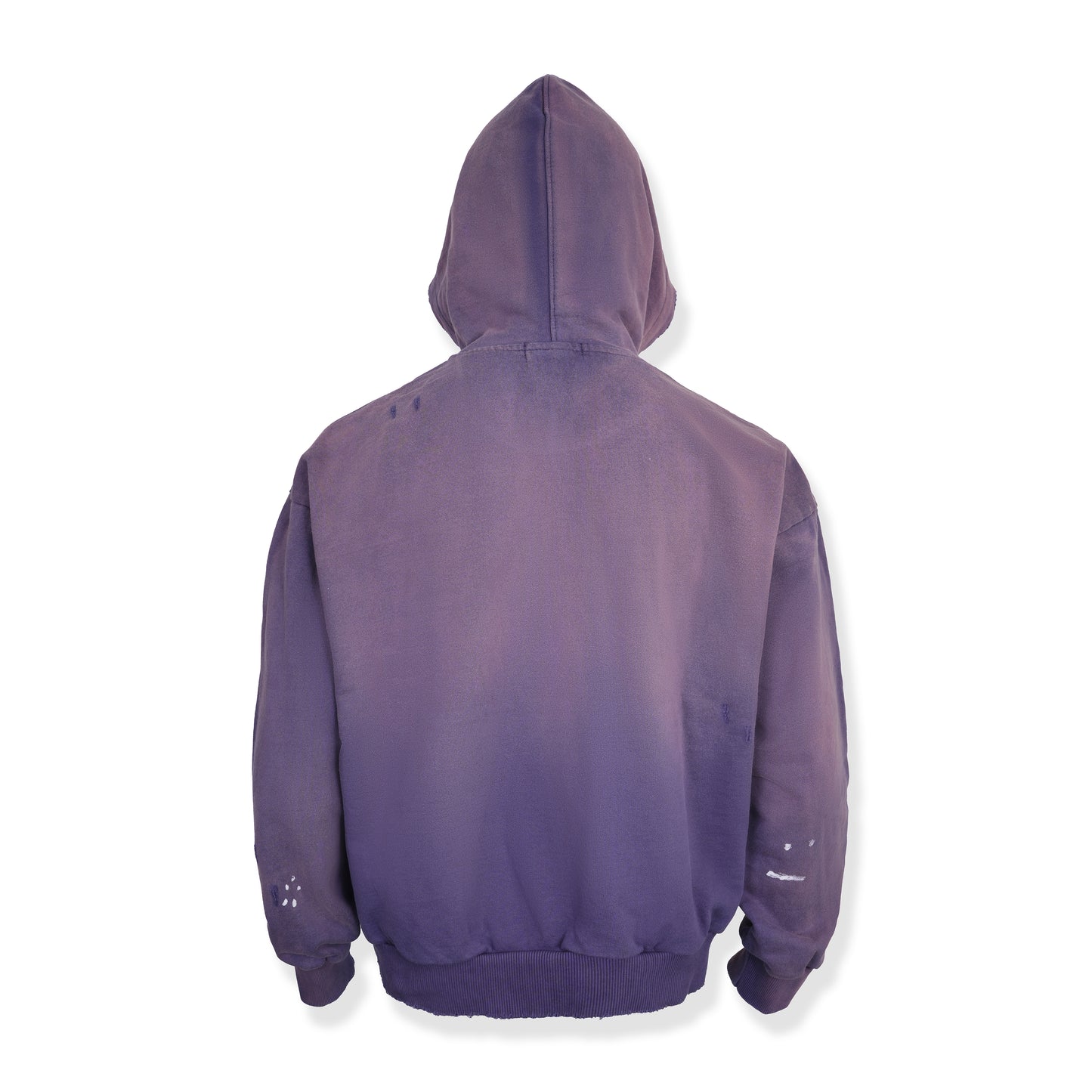Heavyweight Faded Blue Distressed Hoodie | Premium 450 GSM luxury hoodie built for those who move differently. No mass production. No restock