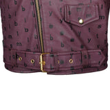 Men's Genuine Leather Jacket – Matte Maroon  Leather Jacket – Handmade Real Lederjacken Herren – Classic Leather Jacket – Made to Order Biker Gift for Him