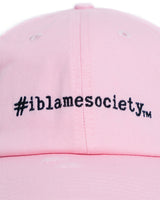 Unleash Your Look with the Signature Pink Distressed Cap - I Blame Society