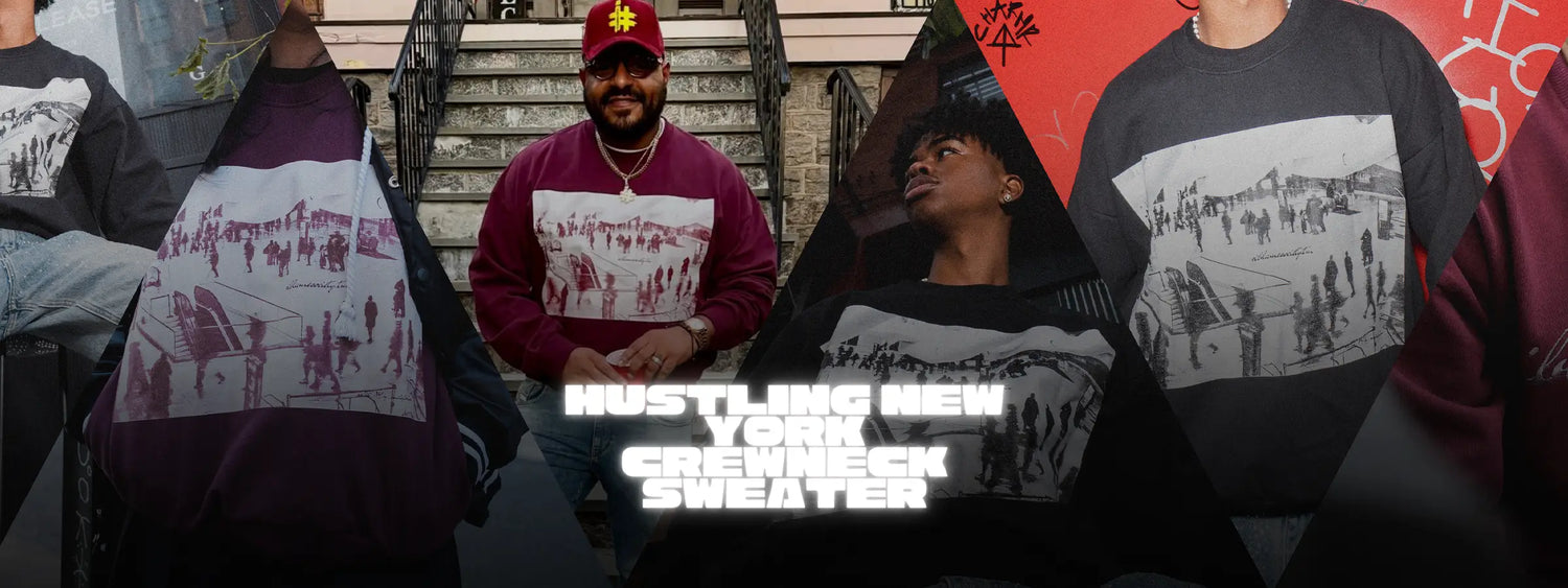 Hustling New York Crewneck Sweater