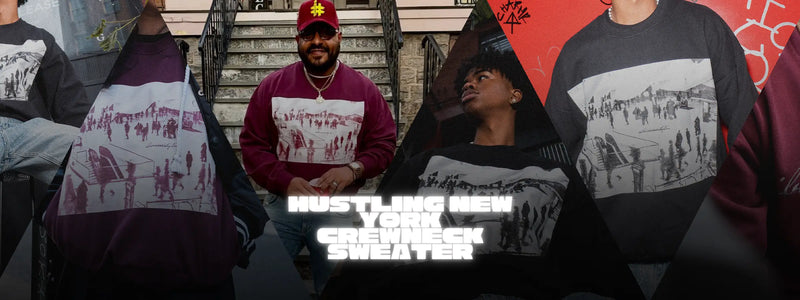 Hustling New York Crewneck Sweater