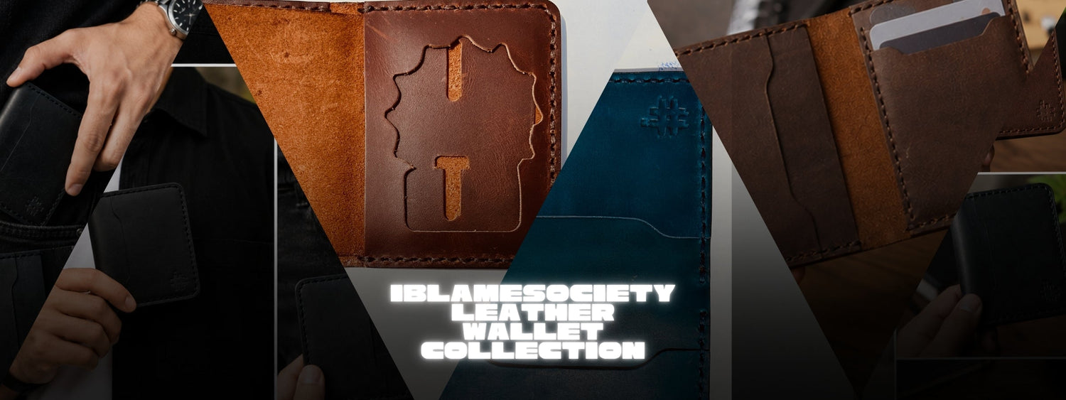 🧳 Iblamesociety Leather Wallet Collection