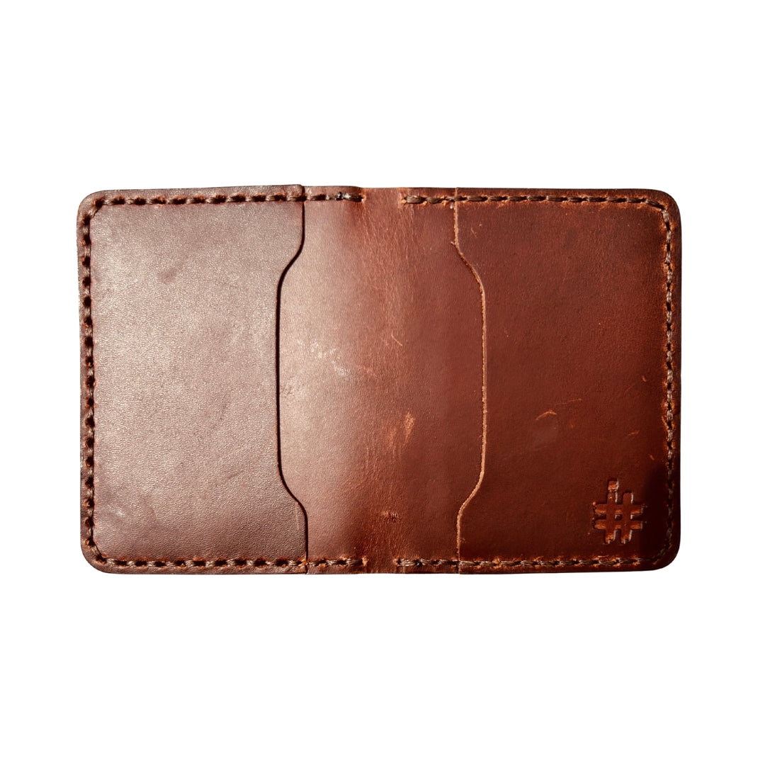 Handmade Brown Detective Leather Wallet