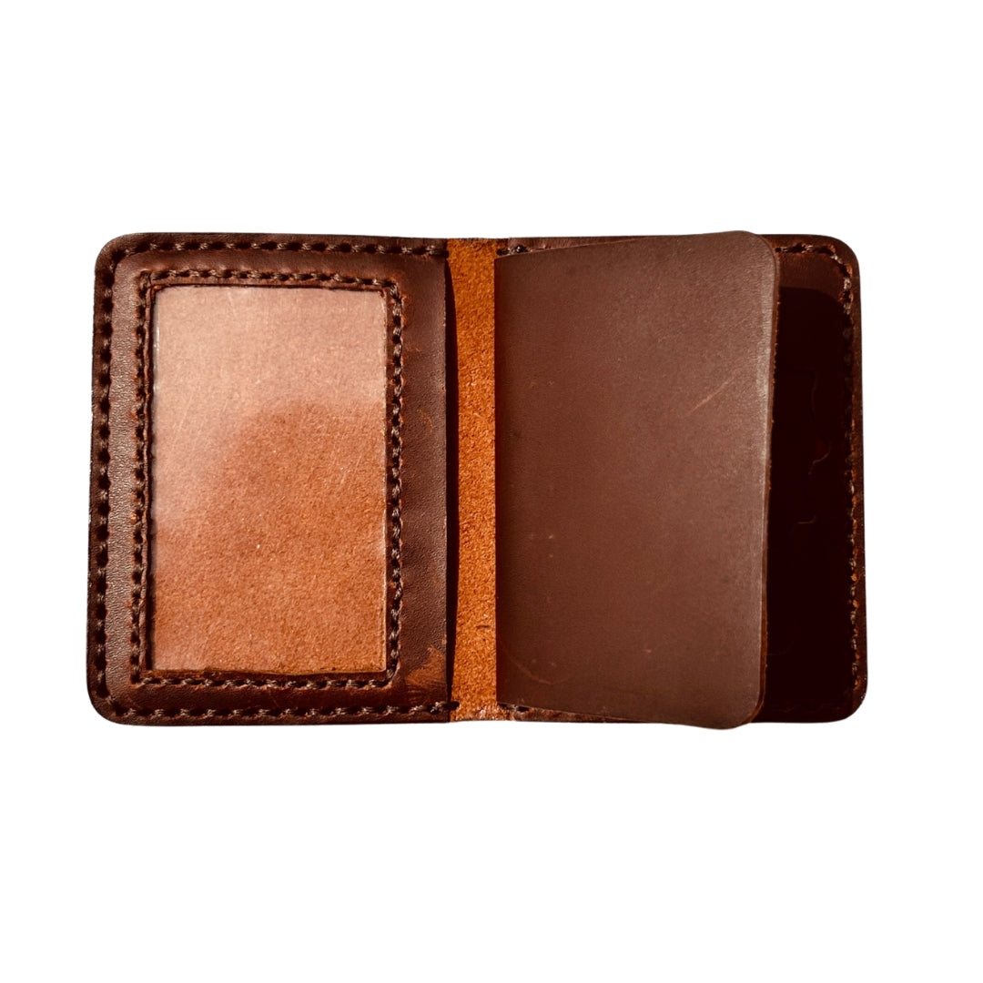 Handmade Brown Detective Leather Wallet