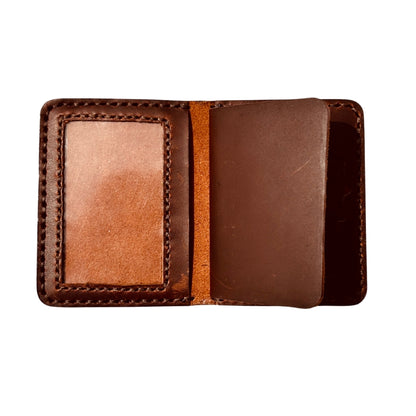 Handmade Brown Detective Leather Wallet