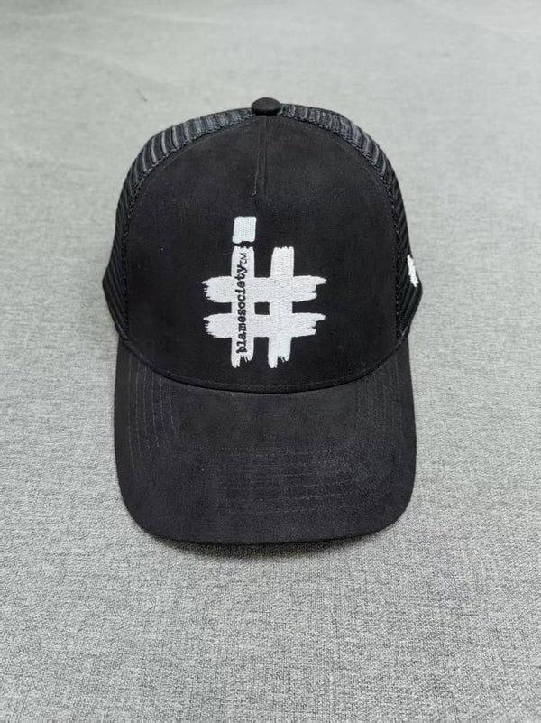 suede trucker hat