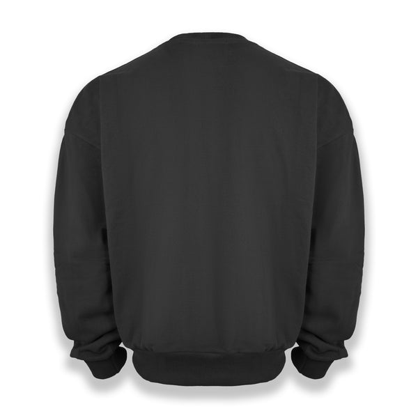 The Hustling New York Crewneck Sweater Streetwear - Black