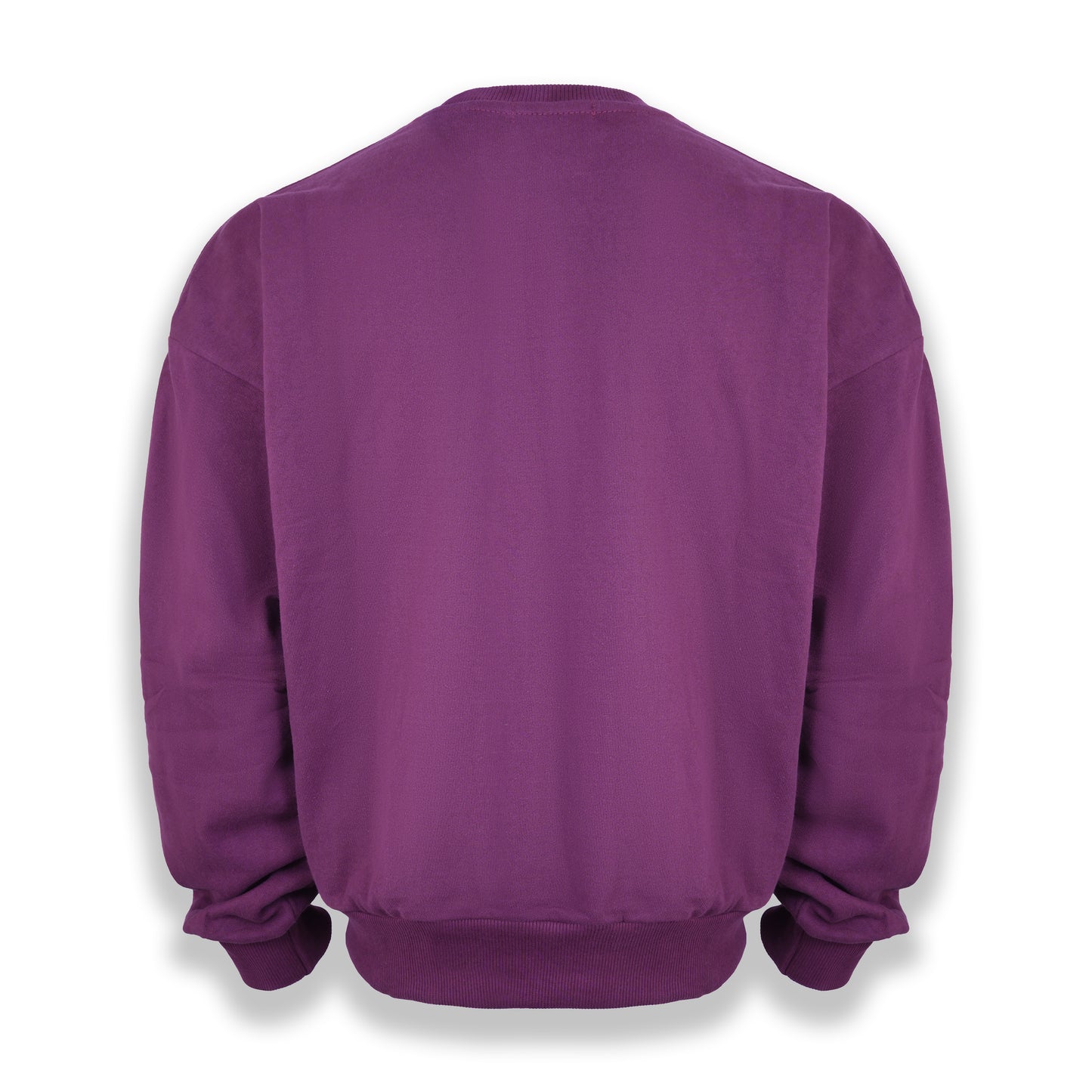 Burgundy "Metropolitan Hustle" Crewneck | Premium Cotton Pullover