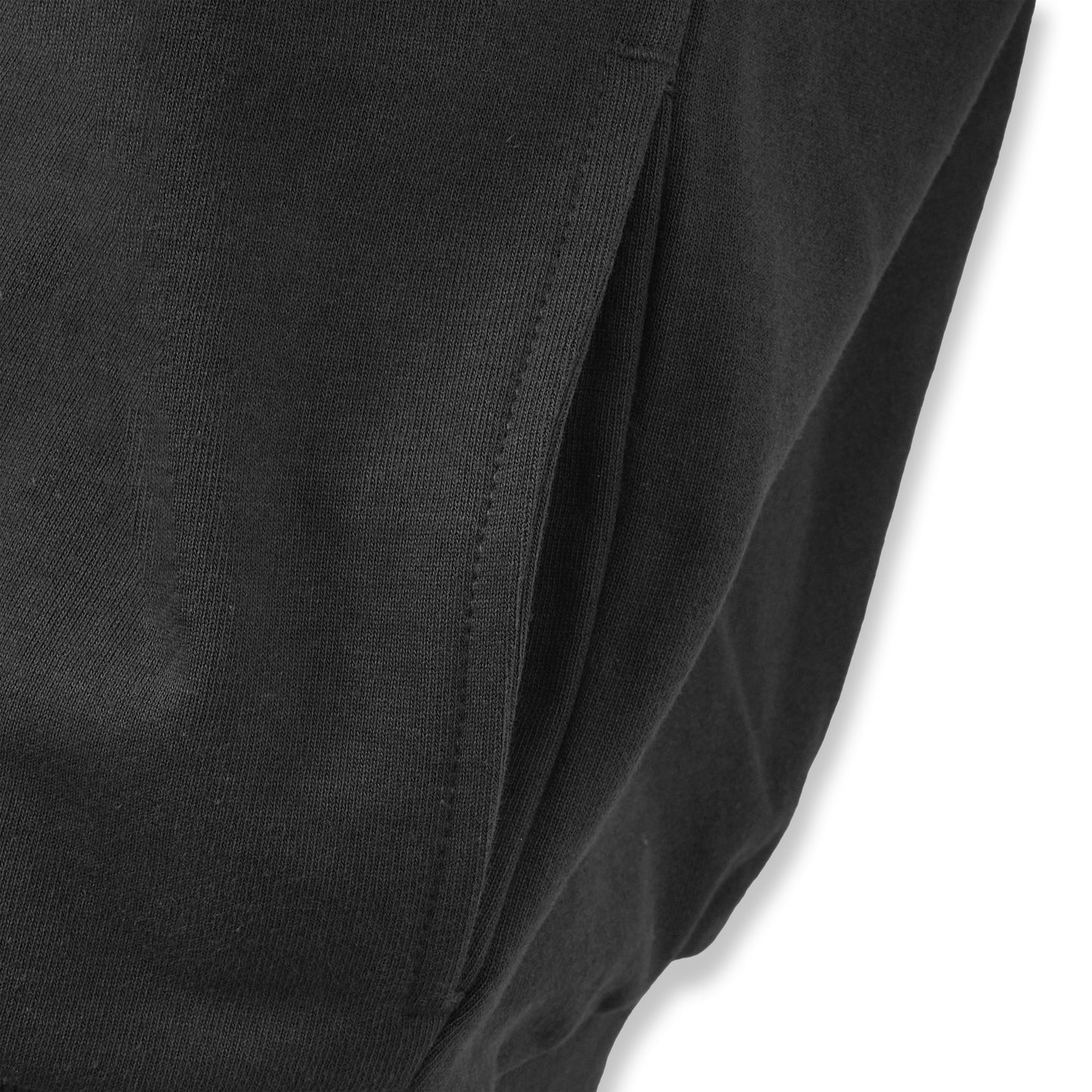 Signature Stealth Black Crewneck | Premium Embroidered Pullover