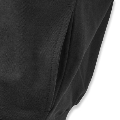Signature Stealth Black Crewneck | Premium Embroidered Pullover