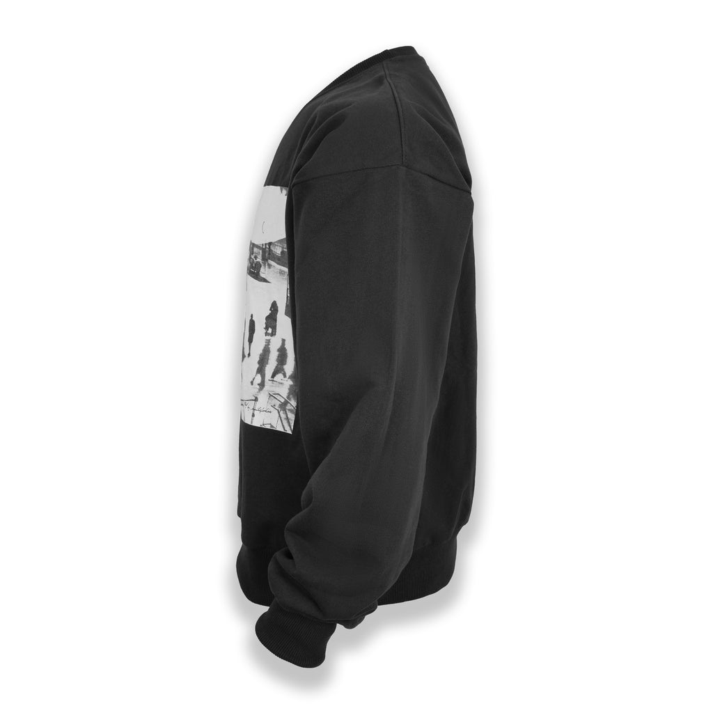 The Hustling New York Crewneck Sweater Streetwear - Black