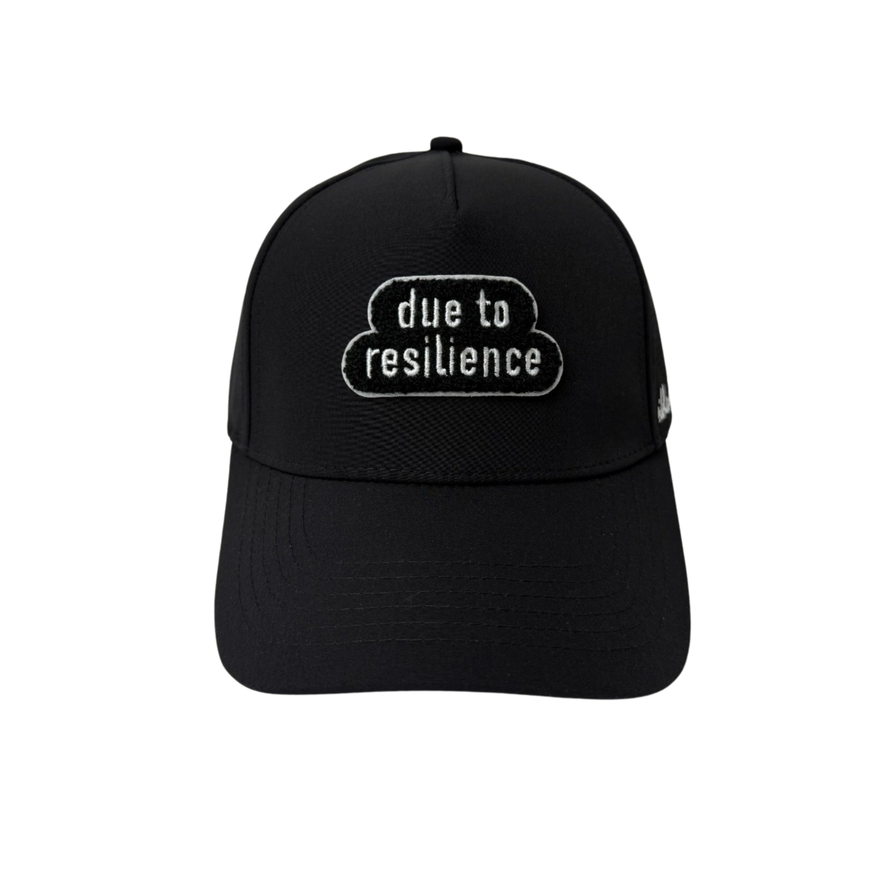 Resilience Chenille Cap – Black – #iblamesociety.tm