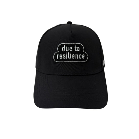 Resilience Chenille Cap – Black