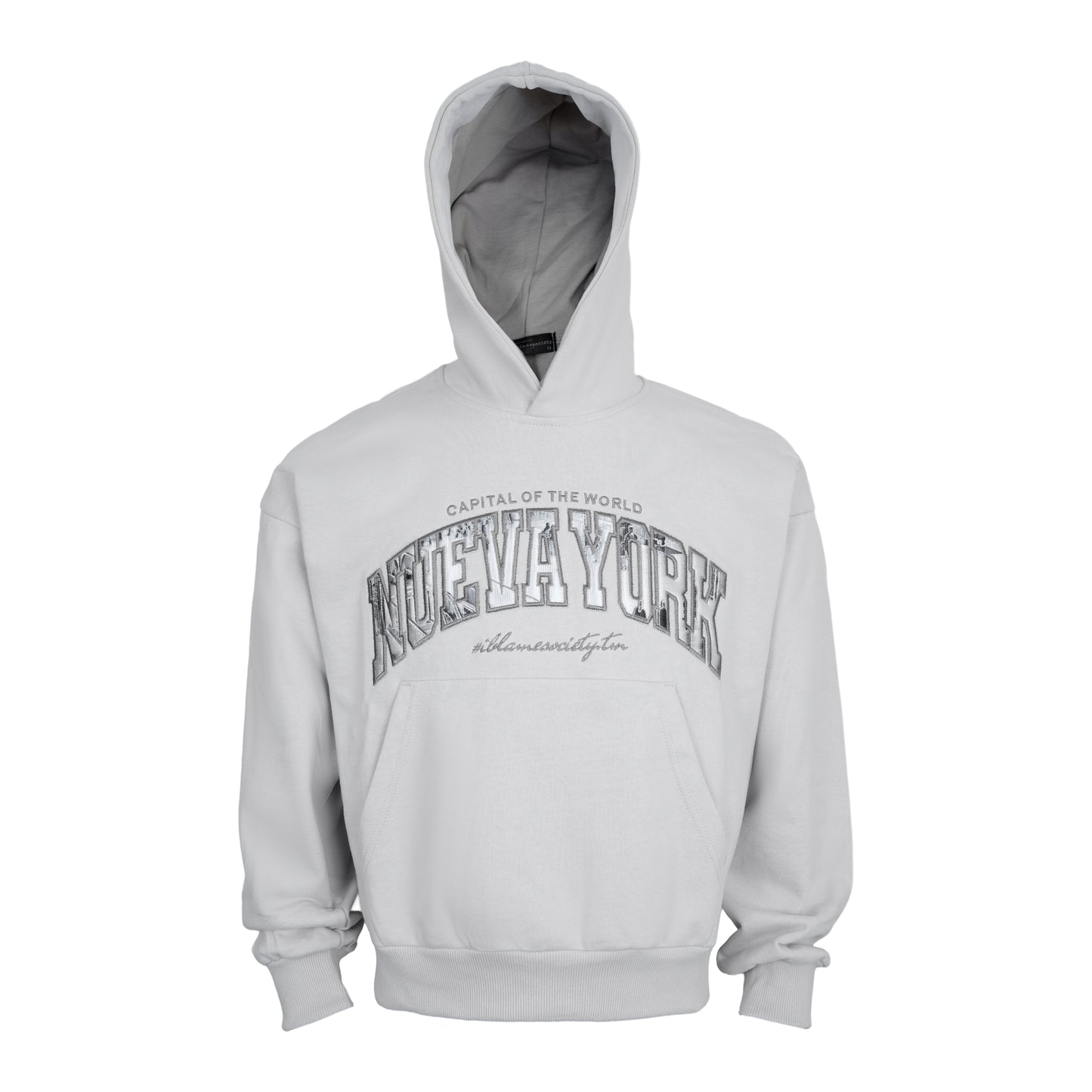 Luxury Vapor Blue Heavyweight Hoodie | 450 GSM Combed Cotton Terry built for those who move differently. No mass production. No restocks.