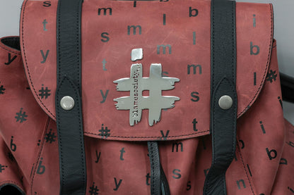 Metropolitan Leather Backpack - Burgundy Wine | Heavy-Duty Luxury Carryall