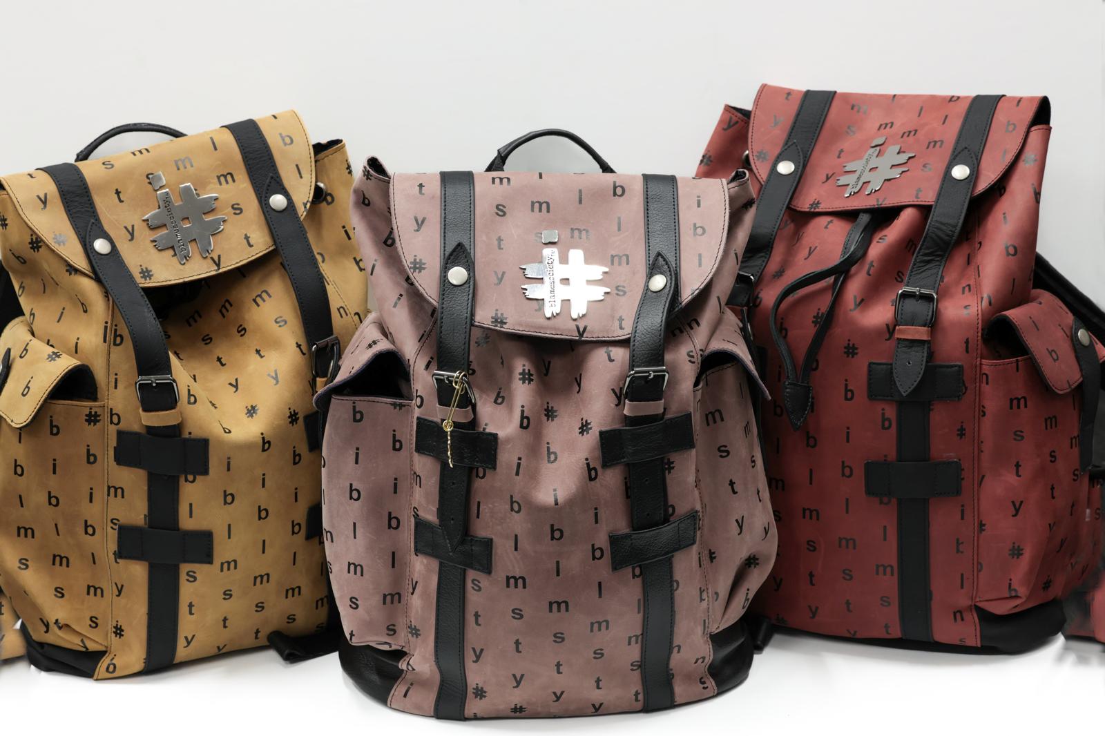 Buy Premium Burgundy Men Backpacks - I Blame Society