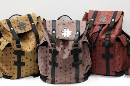 Metropolita Leather Backpack - Canary Yellow | Water-Resistant Luxury