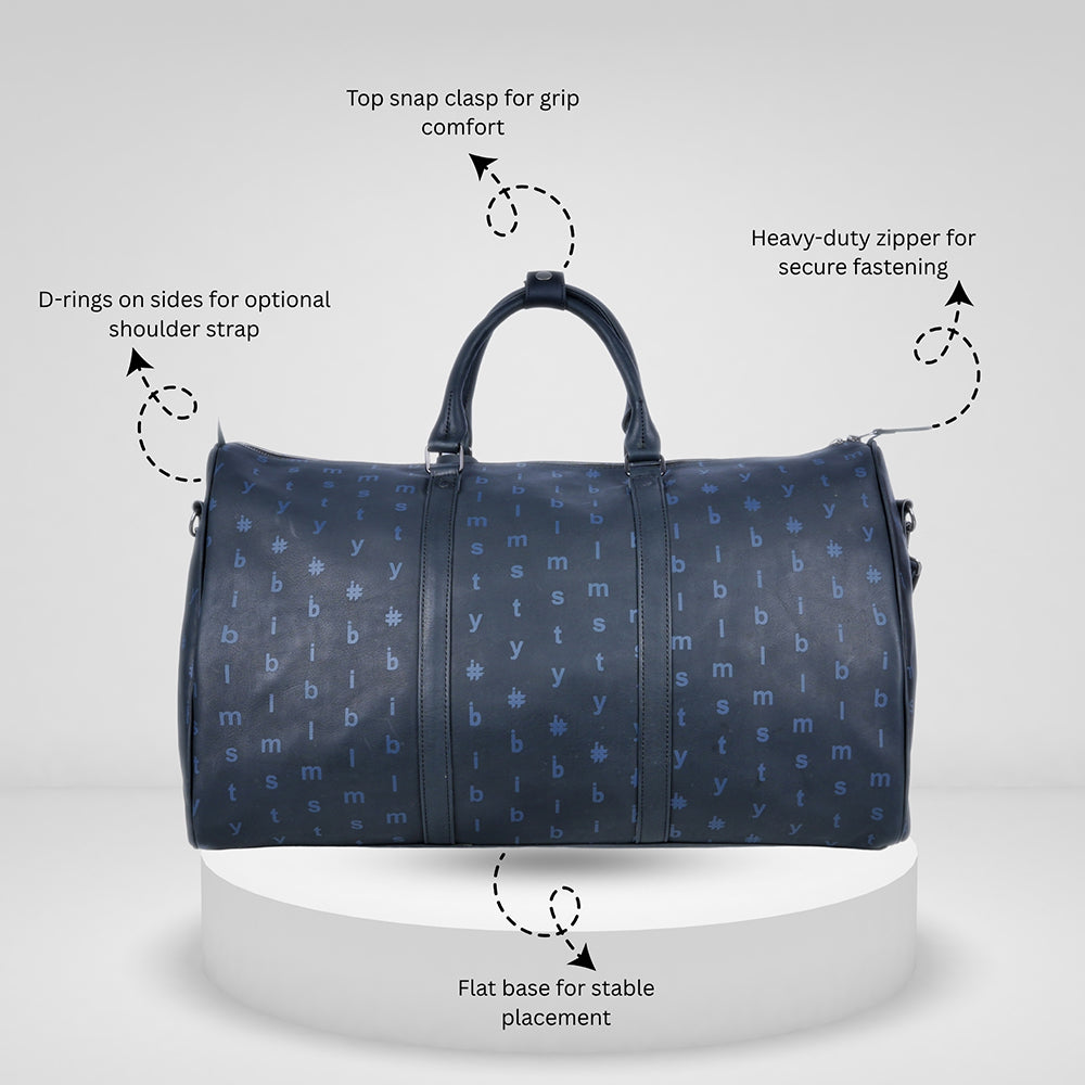 Handcrafted Full-Grain Leather Duffel – Made to Order Travel Bag – Spacious & Durable Carryall – Artisan Made