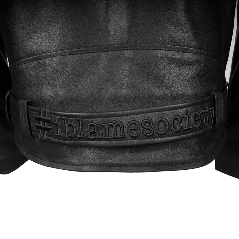 Genuine Leather Jacket for Men – Handmade Black Biker Coat – Real Herren Lederjacke – Classic Look Leather Jacket – Made to Order Gift for Him