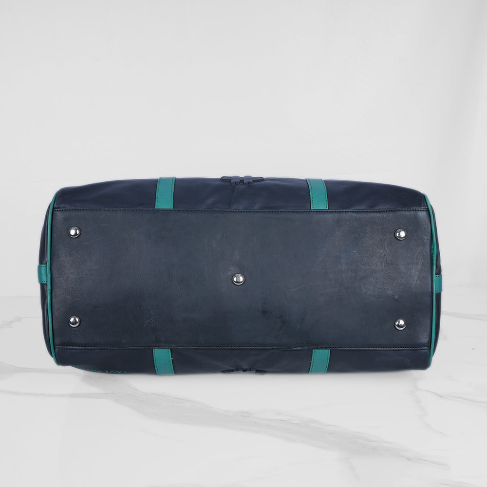 Classic Genuine Leather Duffle Bag – Handmade, Made to Order Travel Tote – Durable Weekender Carryall