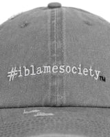 Unleash Your Look with the Signature Grey Distressed Cap - I Blame Society
