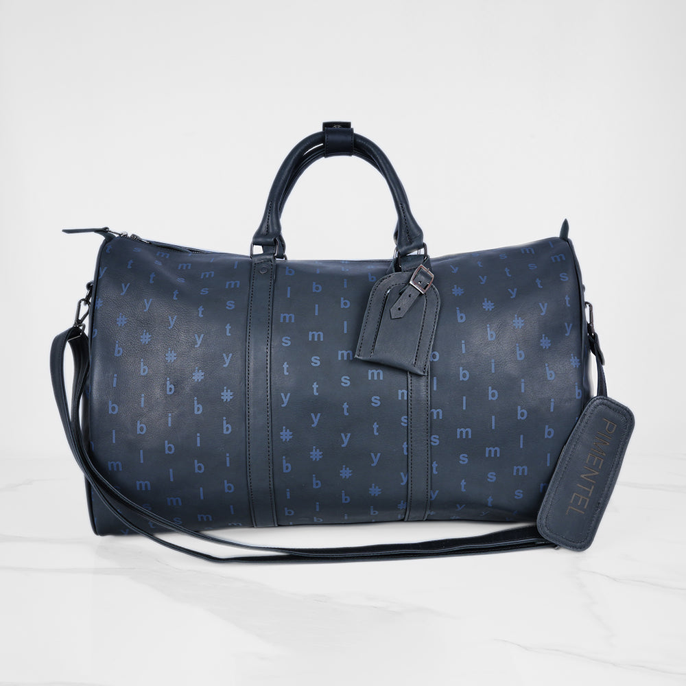Artisan Full-Grain Leather Weekender | Handcrafted Luxury Duffel