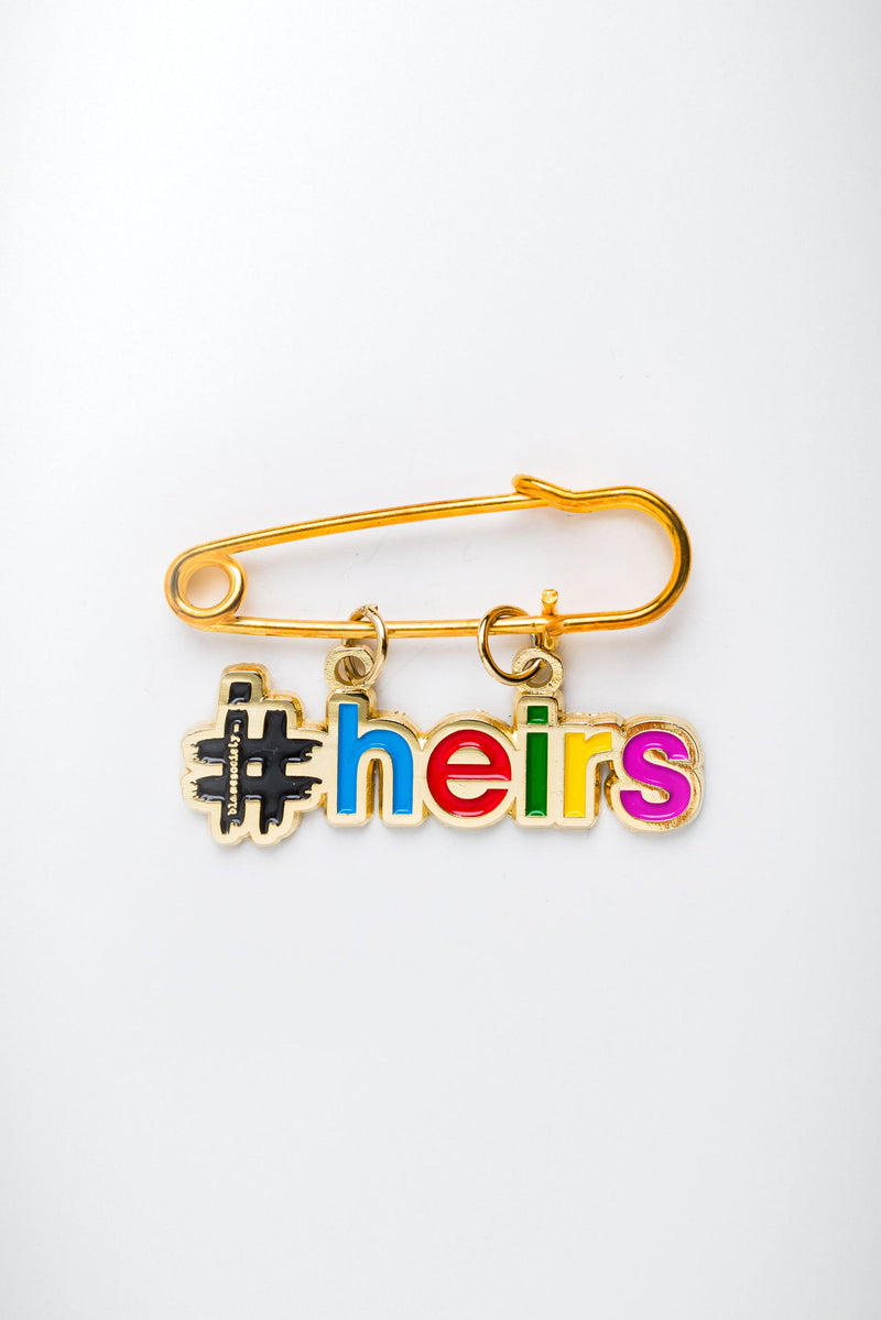 Collectible Gold Metal Pins - I Blame Society