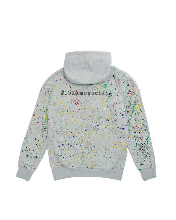 Express Yourself with Our Signature Abstract Hoodie Set - I Blame Society