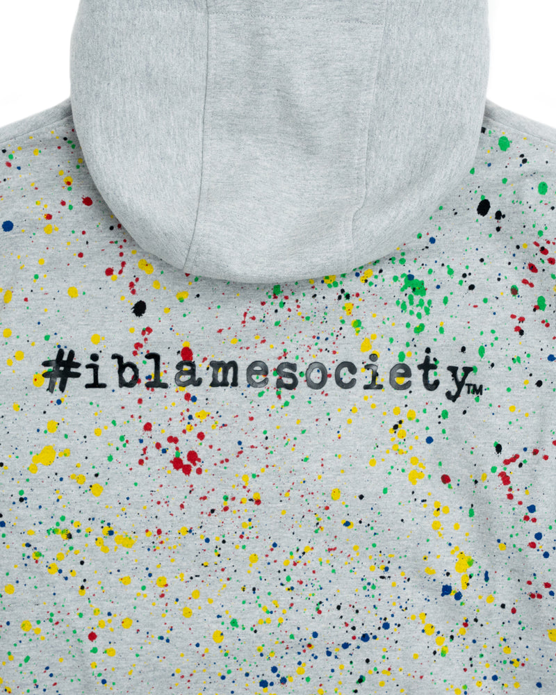 Express Yourself with Our Signature Abstract Hoodie Set - I Blame Society