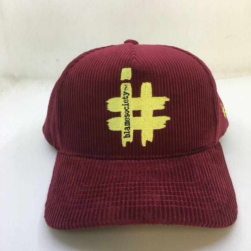 Complete the Look with Our Premium Red Adjustable Cap - I Blame Society